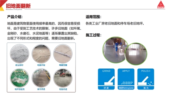 旧地面翻新